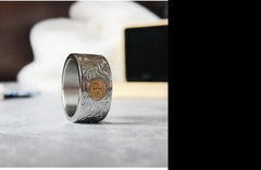 Sun Bird Titanium Ring ArtsKoreanMan