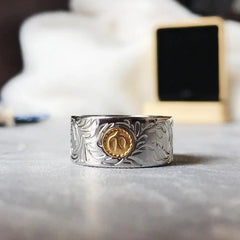 Sun Bird Titanium Ring ArtsKoreanMan