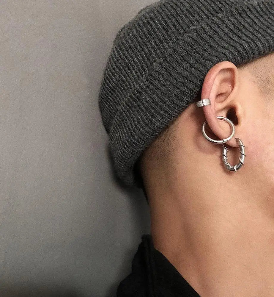 Thorns Style Earrings ArtsKoreanMan