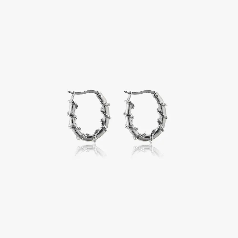 Thorns Style Earrings ArtsKoreanMan