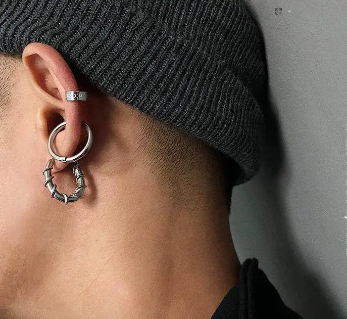 Thorns Style Earrings ArtsKoreanMan