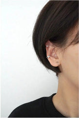 Three-Piece Silver Earring Clip ArtsKoreanMan