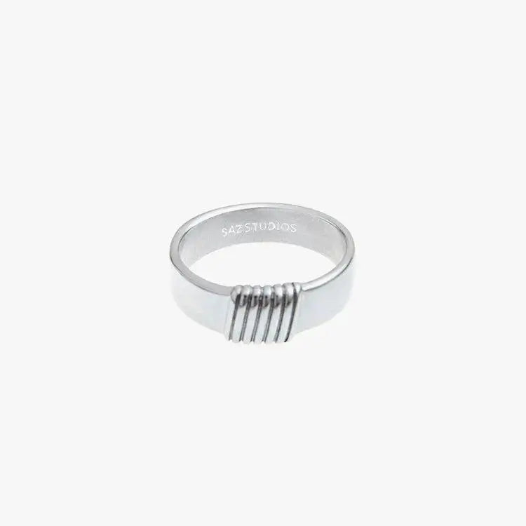 Titanium Contrast Ring ArtsKoreanMan
