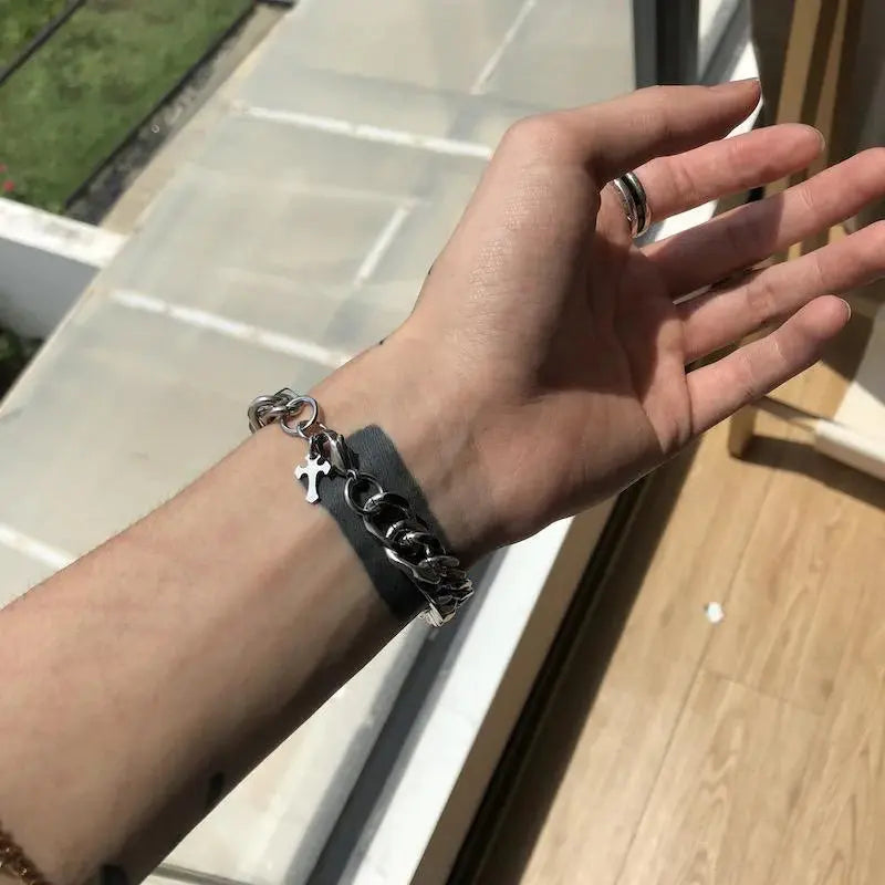 Titanium Steel Bracelet ArtsKoreanMan