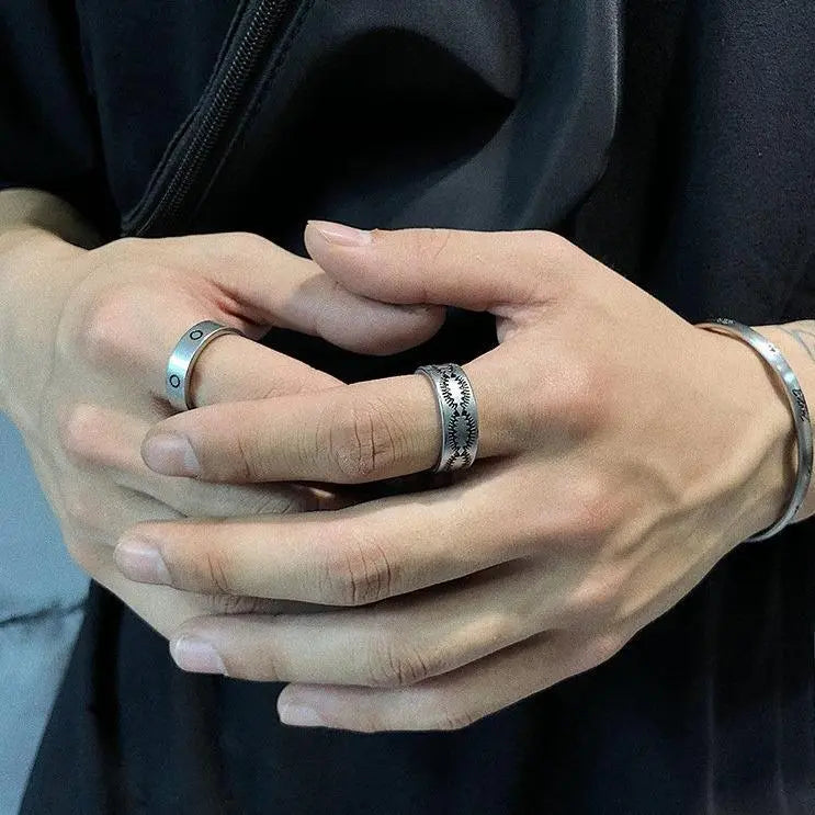 Totem Design Ring ArtsKoreanMan