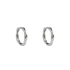 Twist Hoop Earrings ArtsKoreanMan