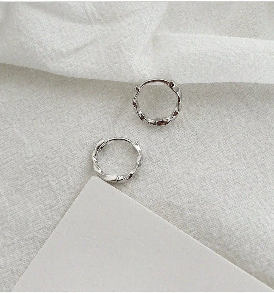 Twist Spiral Earrings ArtsKoreanMan