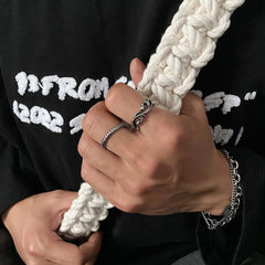 Vintage Pattern Cutout Ring ArtsKoreanMan