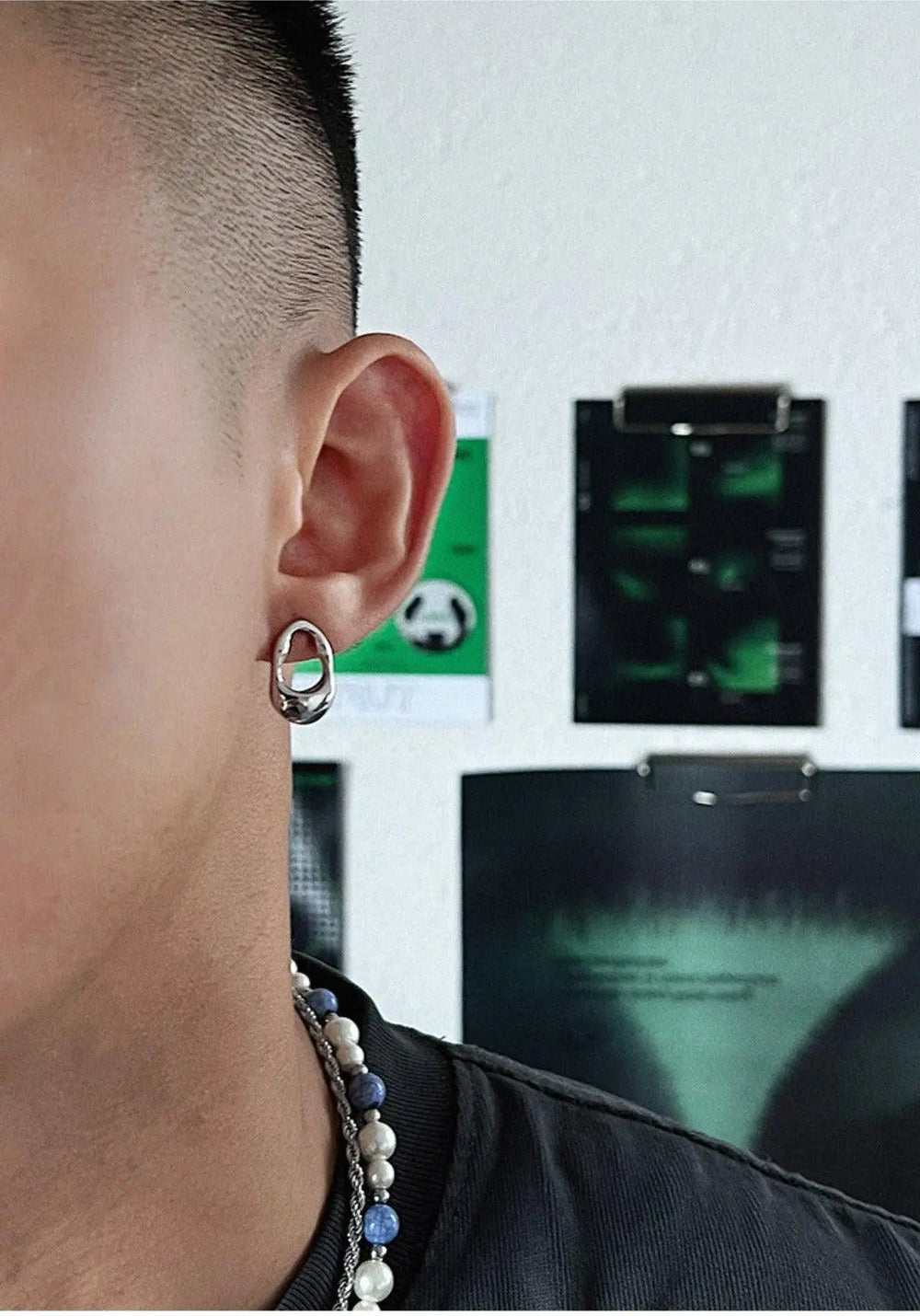 Water Drop Earrings ArtsKoreanMan