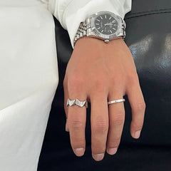 Wave Arc Ring ArtsKoreanMan