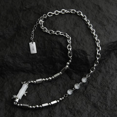 White Bamboo Necklace ArtsKoreanMan
