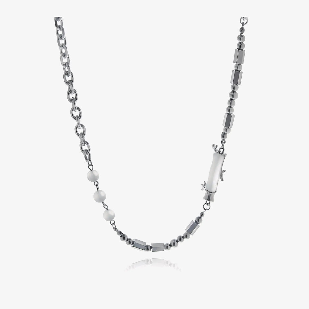 White Bamboo Necklace ArtsKoreanMan