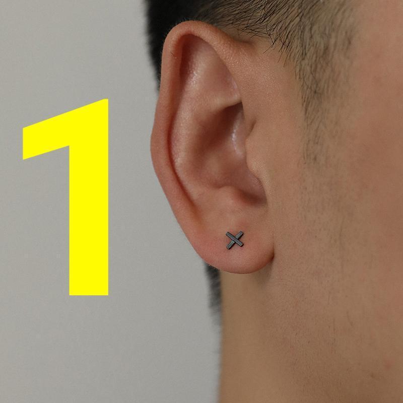 "X" Shaped Earrings ArtsKoreanMan