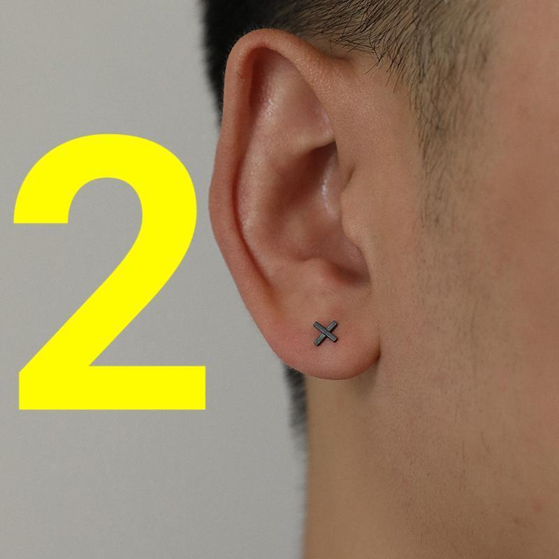 "X" Shaped Earrings ArtsKoreanMan