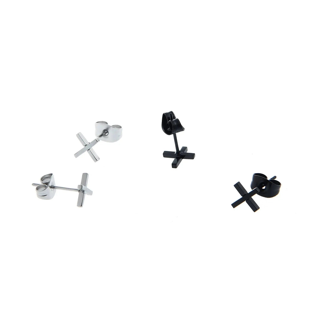 X-Shaped Earrings ArtsKoreanMan