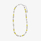 Yellow Beads Pearl Necklace