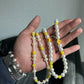 Yellow Beads Pearl Necklace ArtsKoreanMan