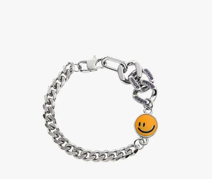 Yellow Smiley Necklace ArtsKoreanMan