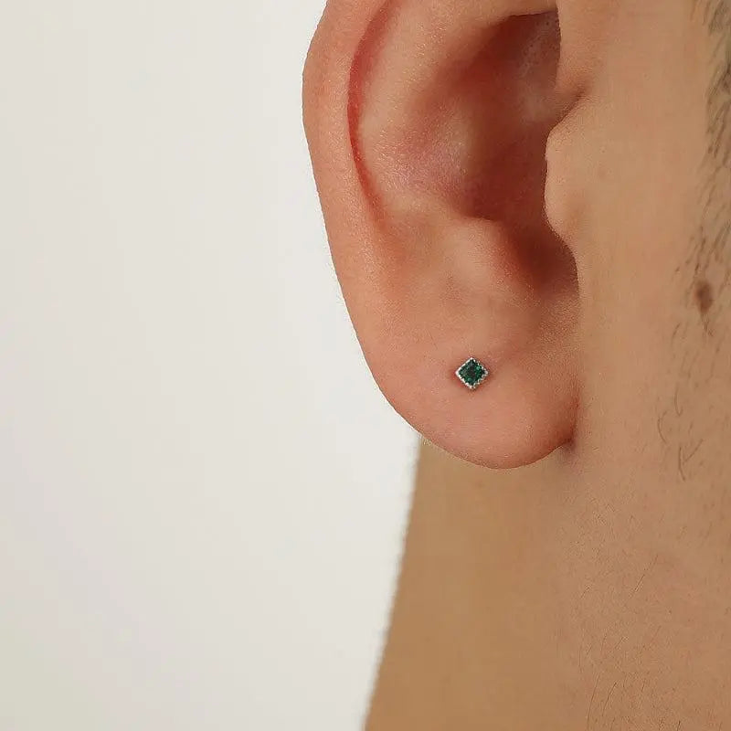 Zircon Stud Earrings ArtsKoreanMan
