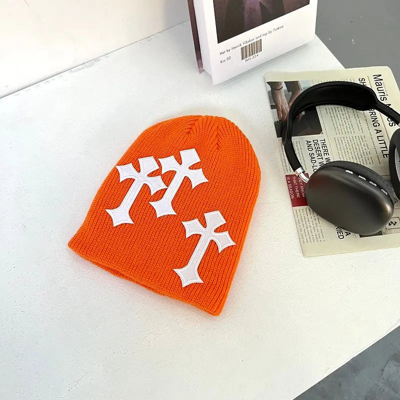 Cross Wool Hat ArtsKoreanMan