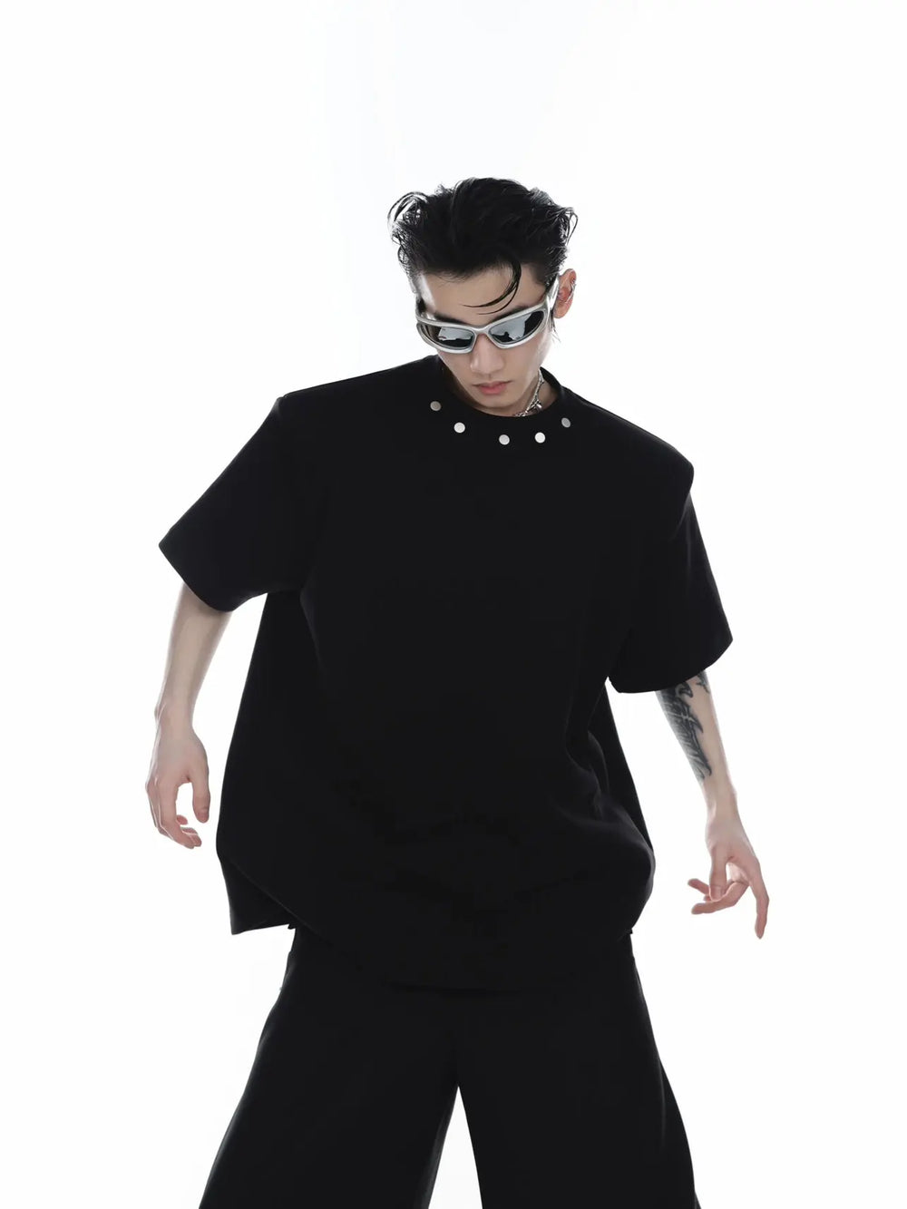 【23s Mar.】Small Round Neck padded Shirt ArtsKoreanMan