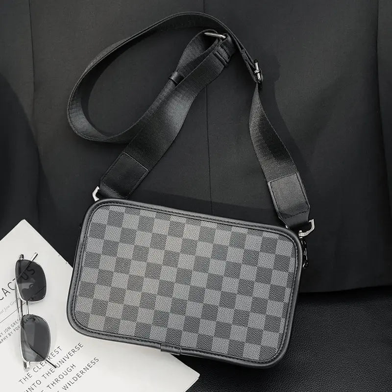 New Style Check Fashion Shoulder Bag ArtsKoreanMan