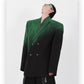 Black-green Gradient Jacket