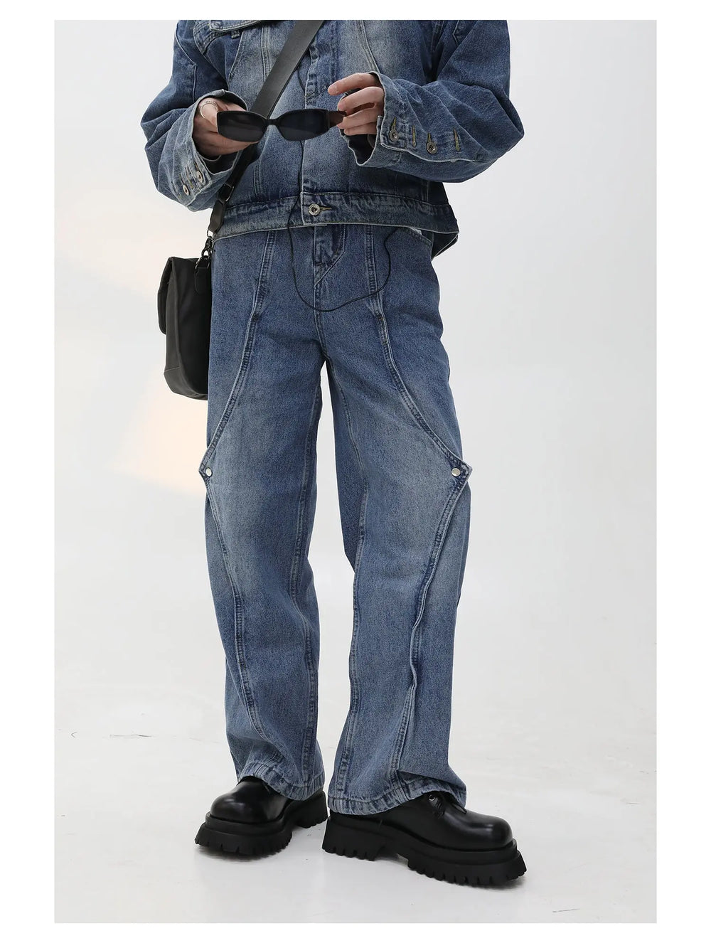 Thick Soled Round Toe Leather Shoes ArtsKoreanMan