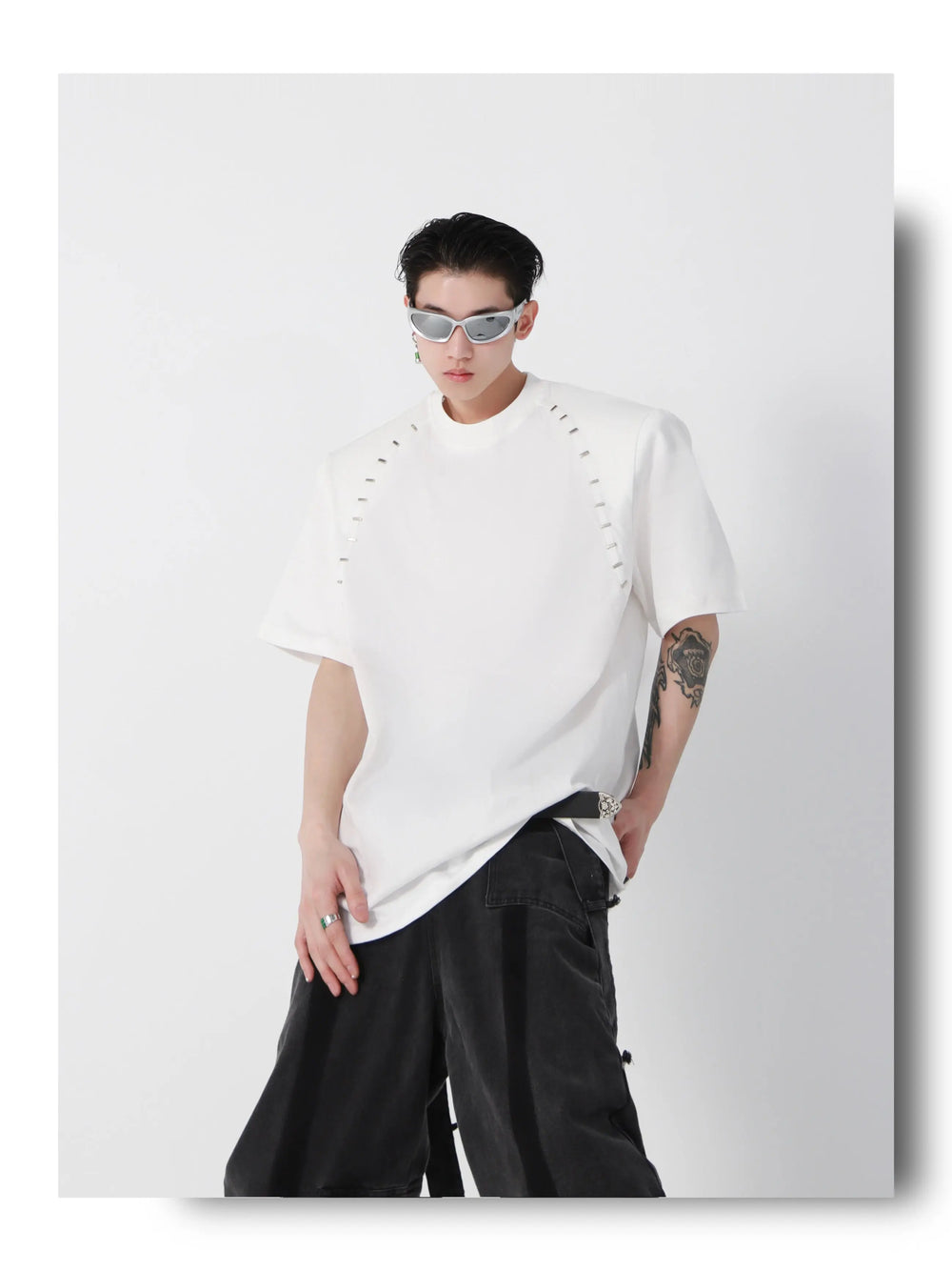 High Shoulder Fashion Shirt ArtsKoreanMan