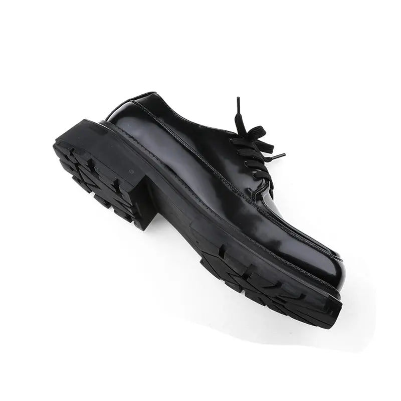 【HOT!】Derby Leather Shoes ArtsKoreanMan