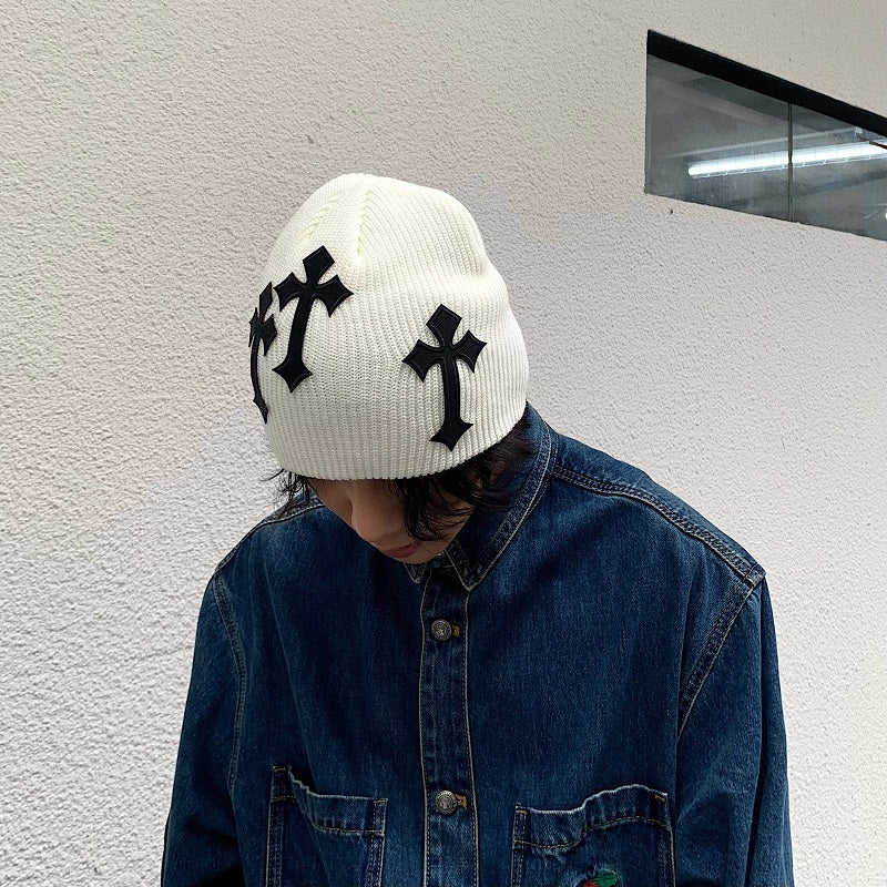 Cross Wool Hat