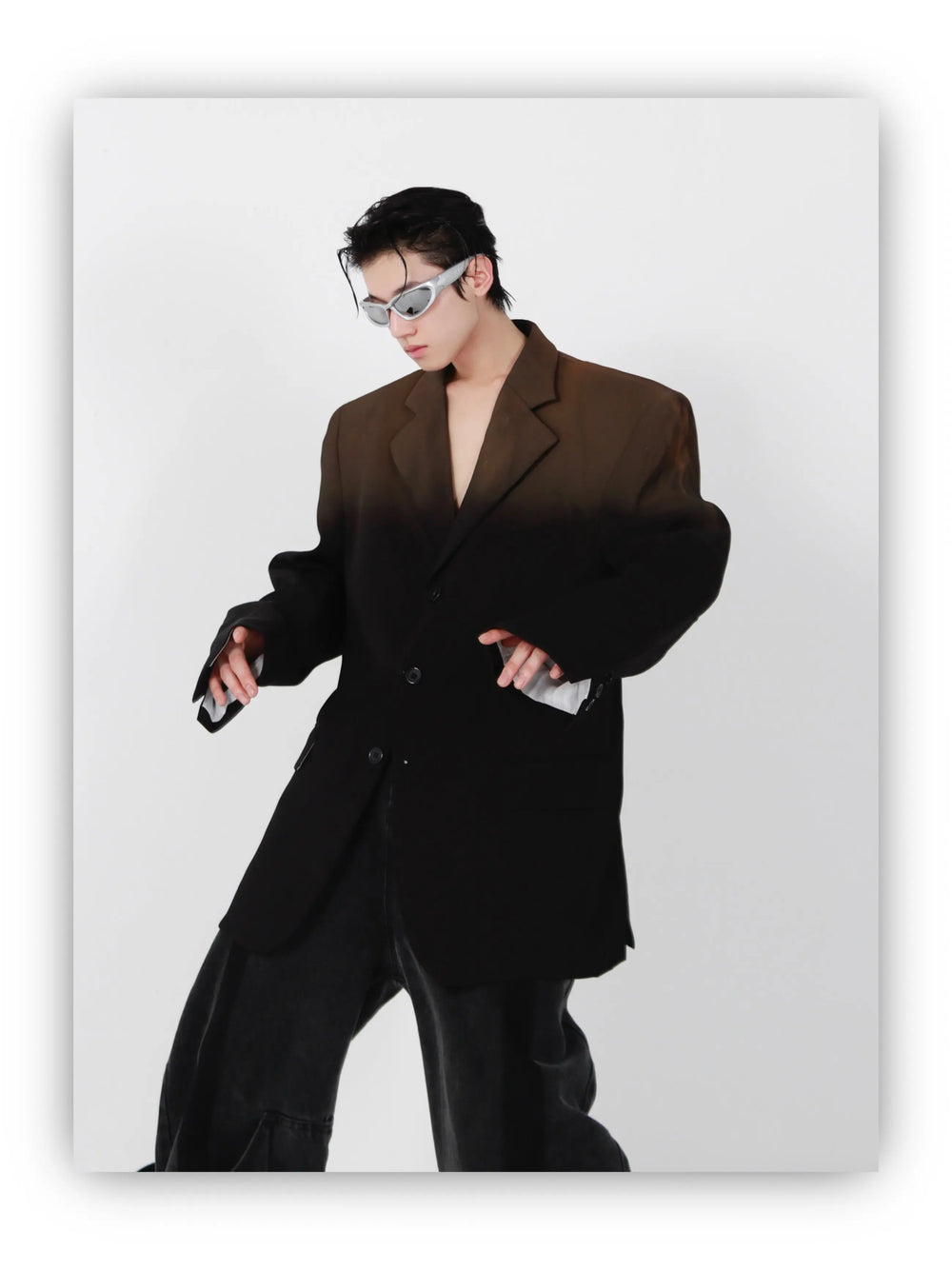 High Shoulder Color Changing Jacket ArtsKoreanMan