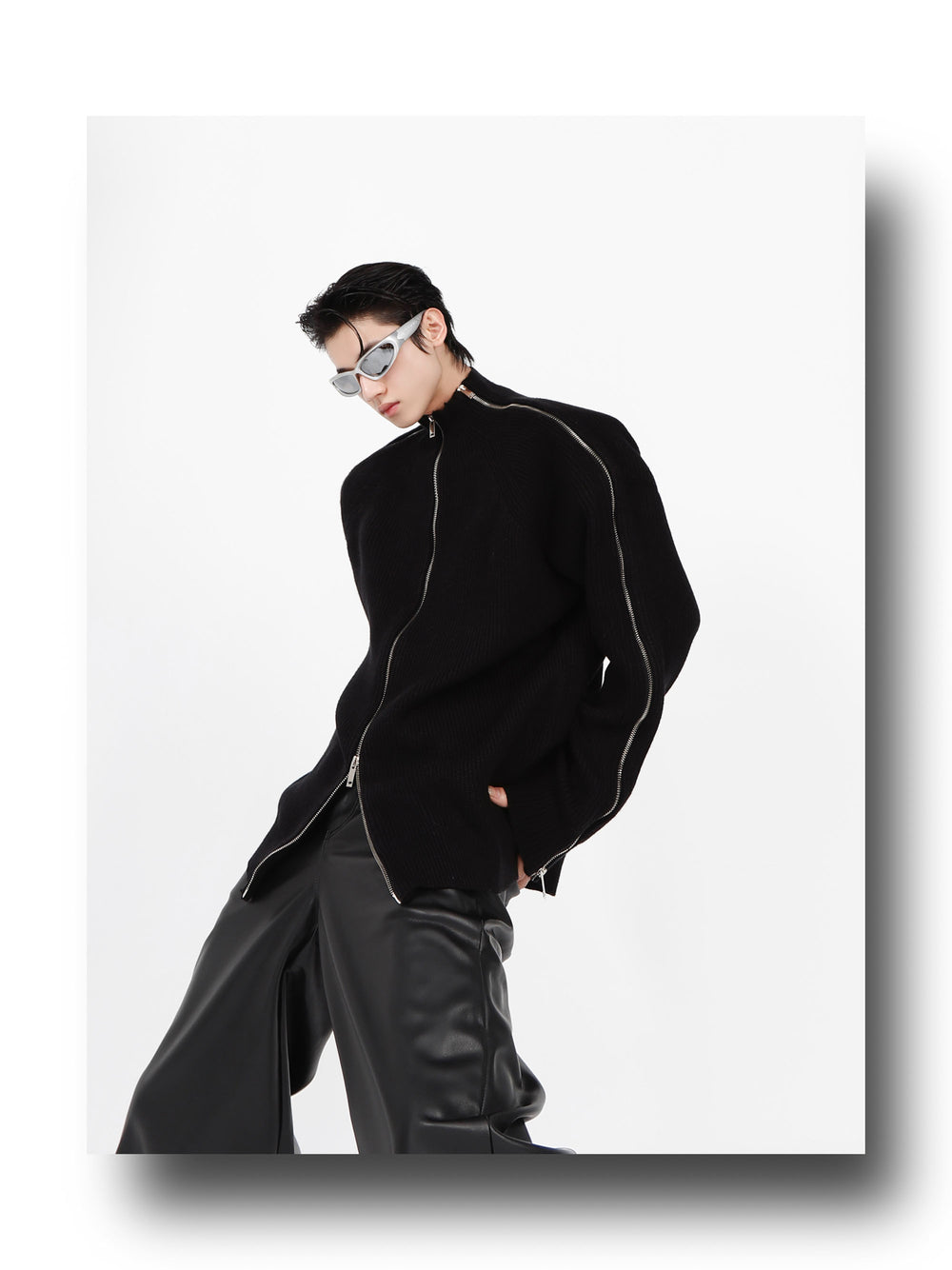 Stitching Sweater ArtsKoreanMan