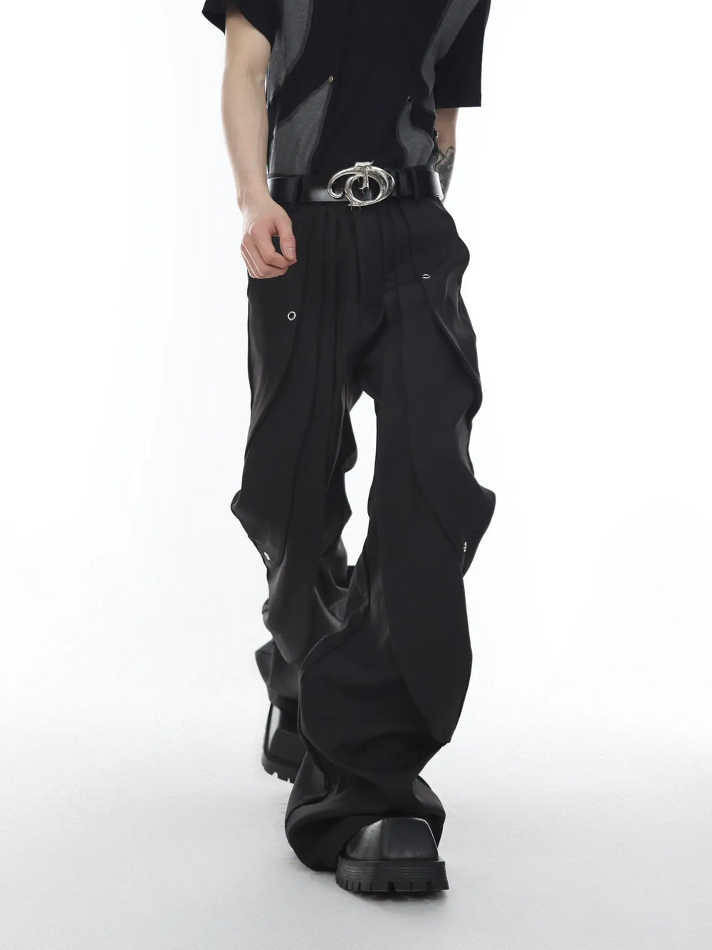 【23s Apr.】Pleated High Waist Trousers ArtsKoreanMan