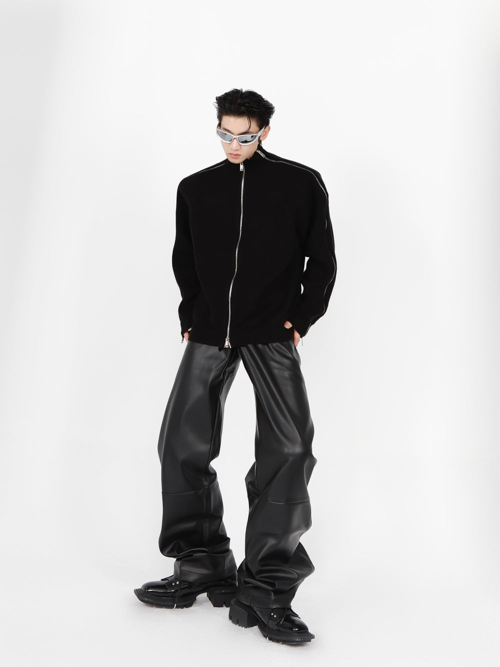 Stitching Sweater ArtsKoreanMan