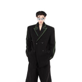 Black and Green Suit ArtsKoreanMan