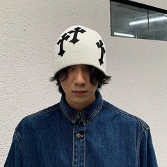 Cross Wool Hat ArtsKoreanMan