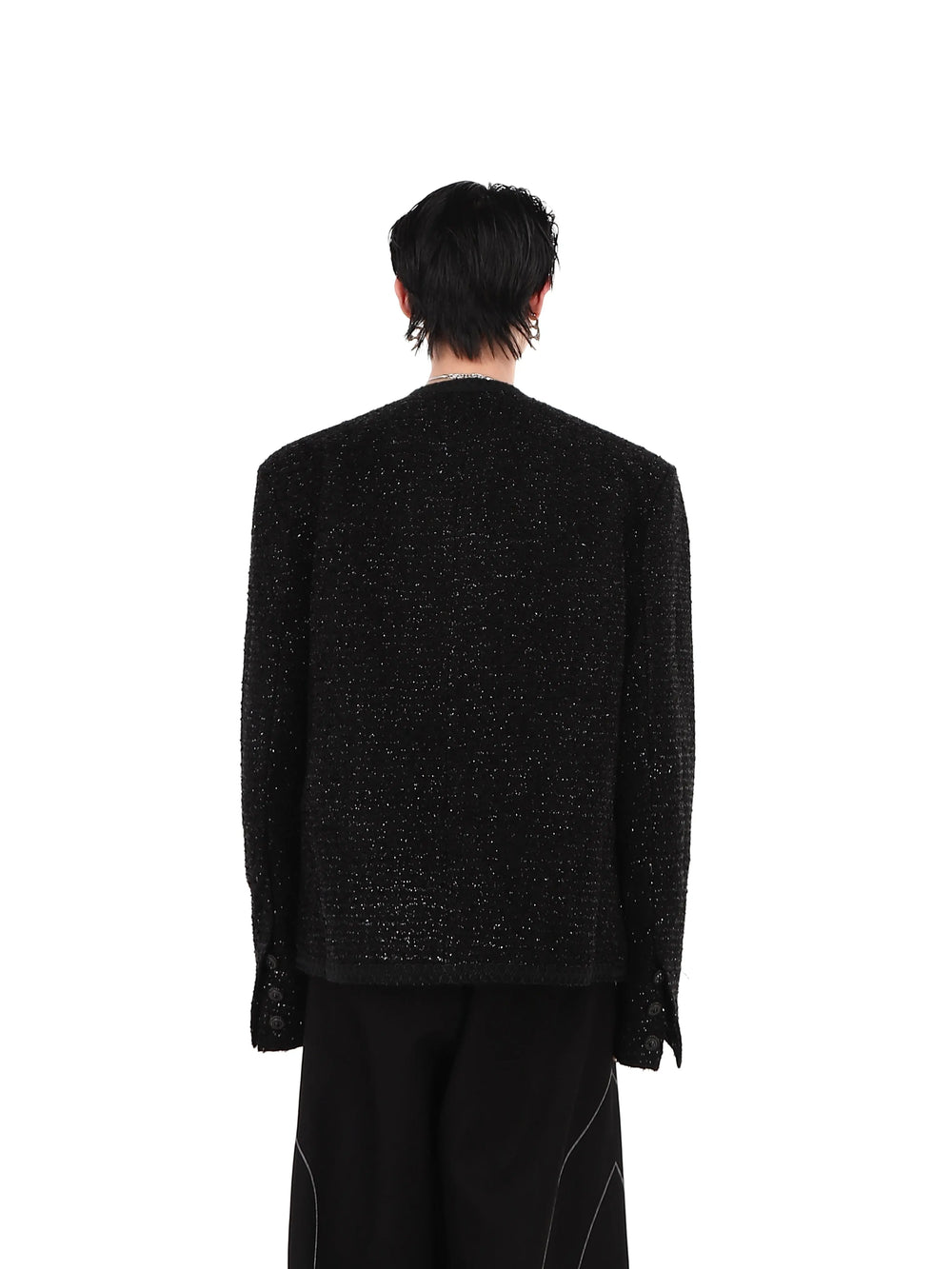 Collarless Suit Jacket ArtsKoreanMan