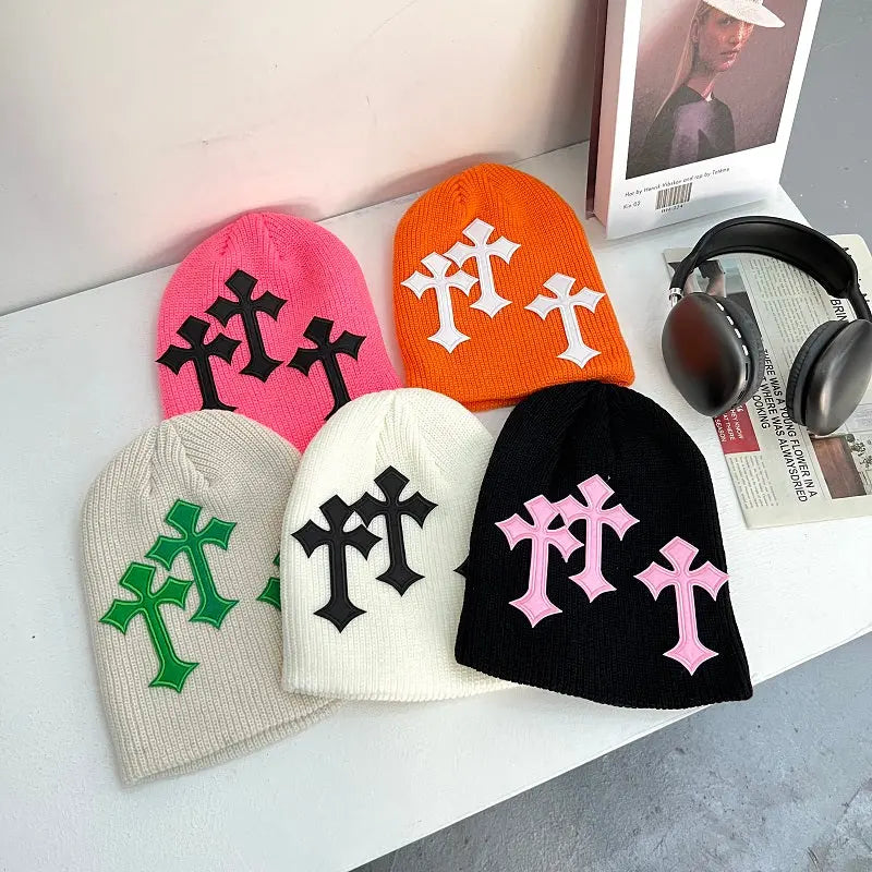 Cross Wool Hat ArtsKoreanMan