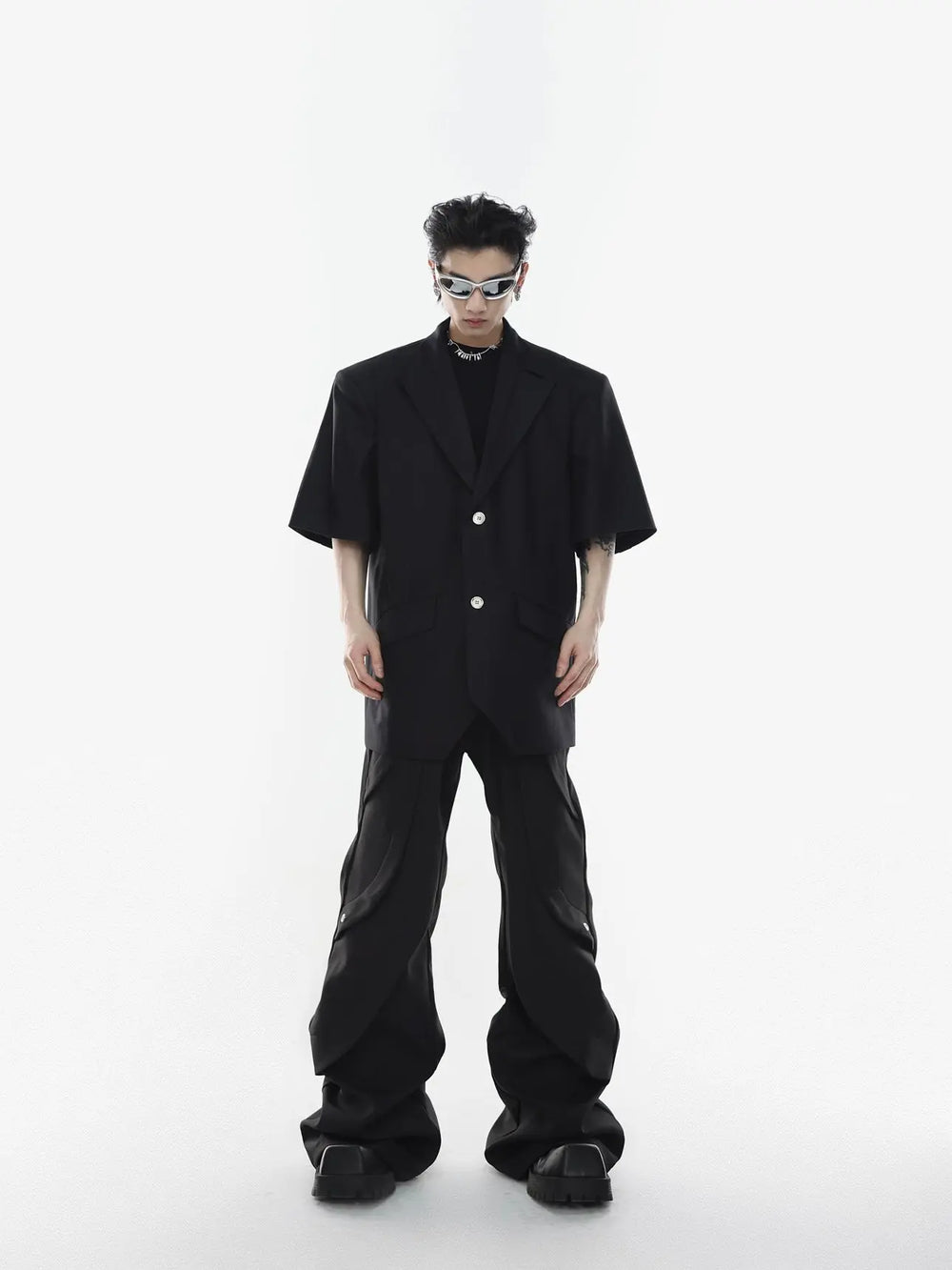 【23s Apr.】Pleated High Waist Trousers ArtsKoreanMan
